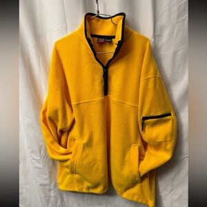 Pro Spirit Athletic Gear Yellow Fleece Jacket